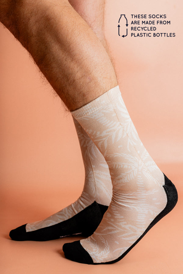 Recycled Socks - Sandy Palms