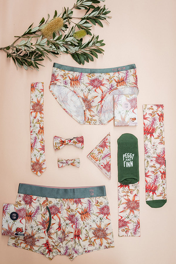 Kids Bow Tie - Botanical