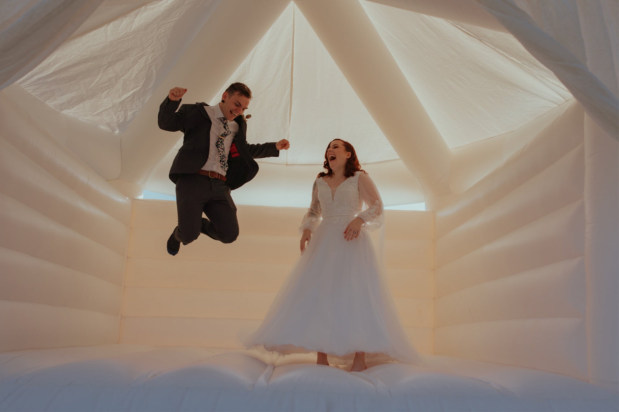 Jumping Castle Wedding