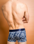 Comfortable men's underwear made from bamboo, adorned with native flower designs