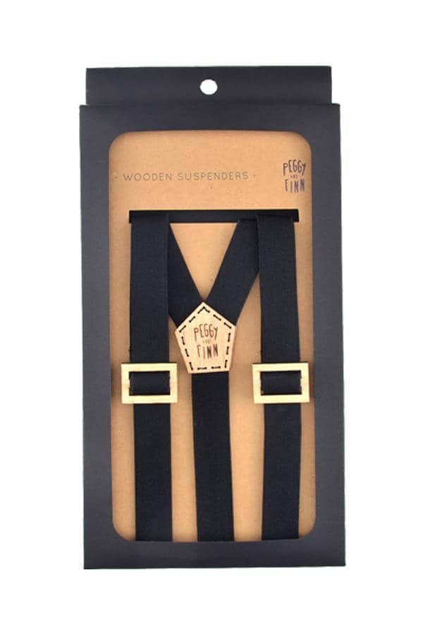 Wooden Suspenders Fergus Groomsmen